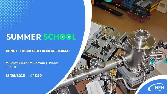 Summer School 2020  – CHNET Fisica per i beni culturali – M. Cestelli Guidi, M. Romani, L. Pronti