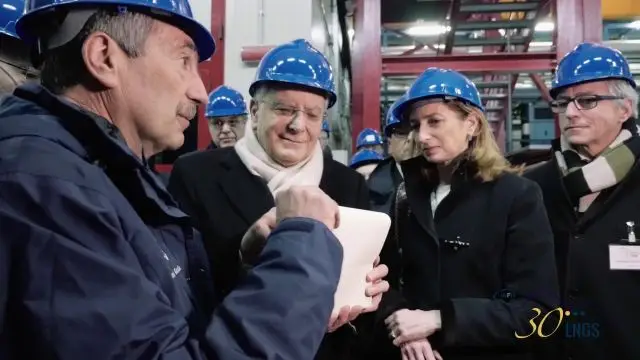 La visita del Presidente Mattarella ai Laboratori sotterranei  - 15 gennaio 2018