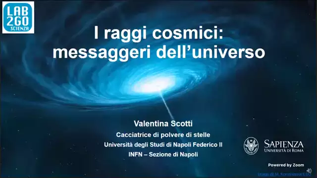 I raggi cosmici: messaggeri dell'Universo - 25/02/2021