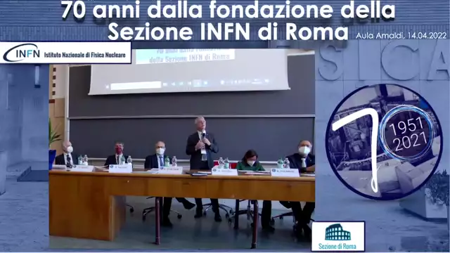 70 anni dalla Fondazione della Sezione INFN di Roma - Prima parte