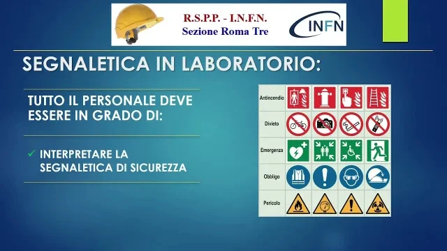 1  Norme generali per accedere ai laboratori di ricerca INFN