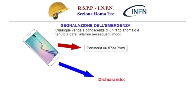 2  Segnalazione di emergenza Incendio