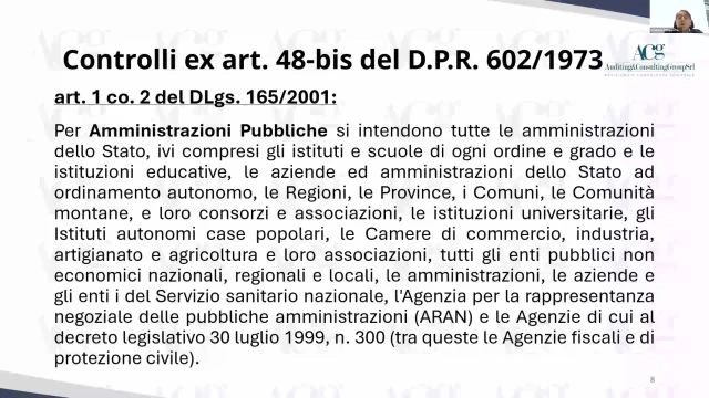 Aggiornamenti Tributari e fiscali - lezione del 6 dicembre