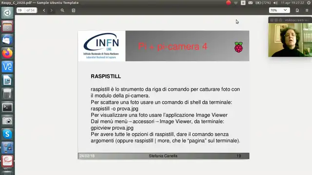 Raspberry PI - secondo giorno 3/3